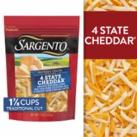 Sargento® Off the Block 4 State Cheddar Shredded Cheese