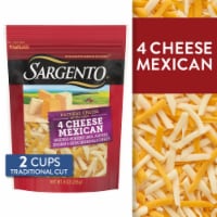Sargento® Off the Block Shredded 4 Cheese Mexican Blend