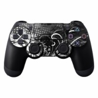 MightySkins SOPS4CO-Black Flourish Skin Decal Wrap for Sony PlayStation DualShock 4 Controlle