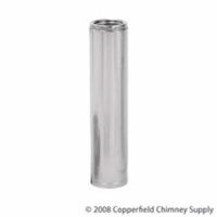Selkirk Corporation SPR6L36P 6 Inch  x 36 Inch  Superpro Factory-Built Chimney Length 304-all