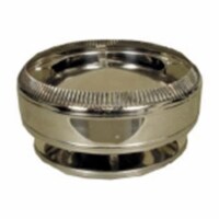 Selkirk Corporation SPR8DRC 8 Inch  Superpro Rain Cap  Deluxe  Stainless
