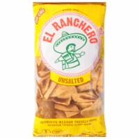 El Ranchero™ Natural Unsalted Corn Tortilla Chips Perspective: Main