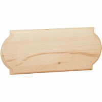 Walnut Hollow 6 In. x 14 In. Innkeeper Unfinished Wood Signboard 14071