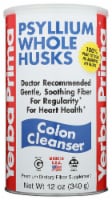 Yerba Prima Psyllium Whole Husks Colon Cleanser Supplement