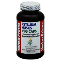 Yerba Prima Psyllium Husks Veg Capsules