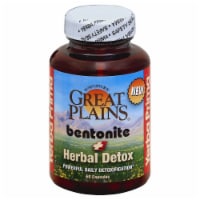 Yerba Prima Great Plains Bentonite Herbal Detox Capsules