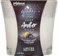 Glade Limited Edition Deep Amber Hills Candle Perspective: Main