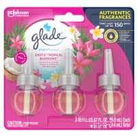 Glade® Exotic Tropical Blossoms Scented Oil PlugIns Refills Perspective: Main