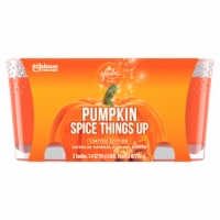 Glade® Pumpkin Spice Things Up Jar Candles - Orange Perspective: Main
