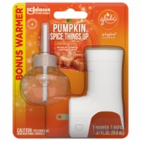 Glade® PlugIns® Limited Edition Pumpkin Spice Things Up Warmer & Refill Perspective: Main