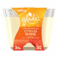 Glade Limited Edition Citrus & Shine 3-Wick Candle