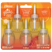 Glade Limited Edition Citrus and Shine PlugIns Scented Oil Refills Perspective: Main