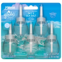 Glade Limited Edition Sky and Sea Salt PlugIns Scented Oil Refills Perspective: Main