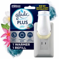 Glade® Plus Aqua Waves Scented Oil Plugin and Warmer Starter Kit