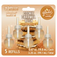 Glade Plug Ins Cookie Caramel Rush Scented Oil Refills Perspective: Main