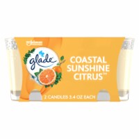 Glade® Coastal Sunshine Citrus™ Candles
