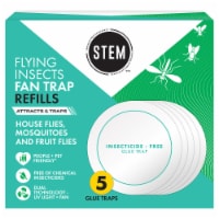 STEM Glue Trap Reﬁll Pads for STEM Flying Insect Fan Trap Device, 5 Count Perspective: Main