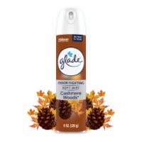 Glade Odor Fighting Soft Mist Air Freshener Room Spray, Cashmere Woods, 8.0oz, 1pk Perspective: Main