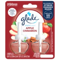 Glade 13074 Plugins Air Freshener Oil Refill, Apple Cinnamon (Pack