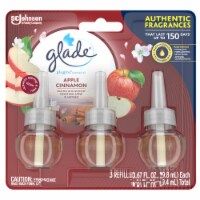 Glade PlugIns Apple Cinnamon Scented Oil Refills Perspective: Main