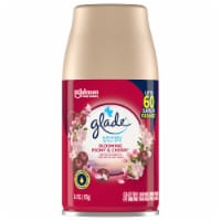Glade® Blooming Peony & Cherry Automatic Spray Refill Perspective: Main
