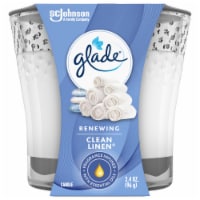 Glade® Clean Linen® Candle