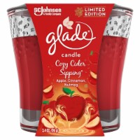 Glade® Cozy Cider Sipping Candle Limited Edition Perspective: Main