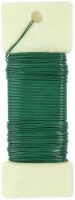 FloraCraft 22 Gauge Floral Wire 0.25lb Paddle-Green