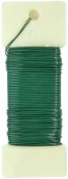 FloraCraft 28 Gauge Floral Wire 0.25lb Paddle-Green