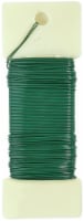 FloraCraft 20 Gauge Floral Wire 0.25lb Paddle-Green