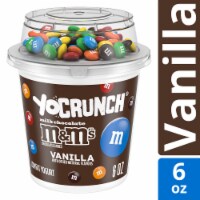 YoCrunch Low Fat Vanilla with M&Ms Yogurt Cup Perspective: Main