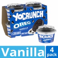 YoCrunch Vanilla Low Fat Yogurt Cups with OREO(R) Cookie Pieces Perspective: Main