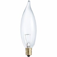 Philips DuraMax 25-Watt Candelabra Base BA9 Bent Tip Candle Light Bulbs Perspective: Main