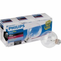 Philips DuraMax 40-Watt Medium Base G25 Globe Light Bulbs Perspective: Main