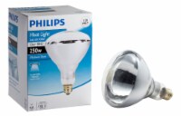 Philips 125-Watt Equiv 125-Watt BR40 Clear Flood Light Bulb Soft White 2700K Perspective: Main