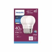 Philips 5.5-Watt (40-Watt) A19 LED Light Bulbs Perspective: Main