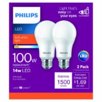 Philips 14-Watt (100-Watt) A19 LED Light Bulbs Perspective: Main