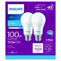 Philips 13.5-Watt (100-Watt) A19 LED Light Blulbs Perspective: Main