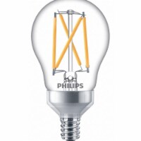 Philips 5.5-Watt E12 Candelabra Base A15 Dimmable LED Light Bulb