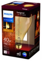 Philips 7.5-Watt (40-Watt) A50 Vintage LED Light Bulb Perspective: Main