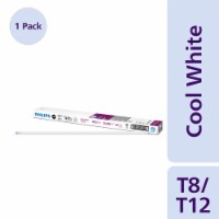 Philips 16-Watt (32-Watt) T8 Universal Fit Light Bulb - Cool White (4000K) Perspective: Main