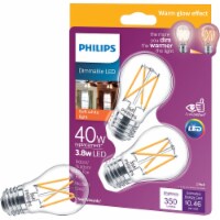 Philips 3.8-Watt (40-Watt) Medium Base Ceiling Fan A15 LED Light Bulbs Perspective: Main