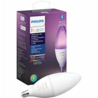 Philips Hue Color 5.8-Watt B39 Decorative Candle Light Bulb