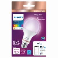 Philips 14.5-Watt (100 Watt) A21 LED Smart Wi-Fi® Light Bulb - Full Color Perspective: Main