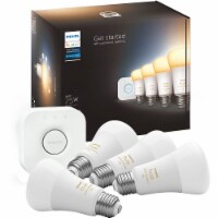 Hue 563270 White Ambiance A19 Bluetooth 75W Smart LED Starter Kit