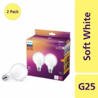 Philips 5-Watt (60-Watt) Globe G25 LED Light Bulbs