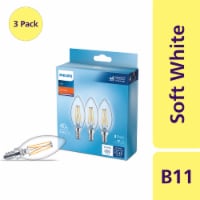 Philips 3.3-Watt (40-Watt) BA11 Candelabra Base LED Light Bulbs