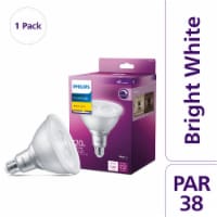 Philips 13-Watt (120-Watt) PAR38 LED Dimmable Light Bulb - Bright White (3000K) Perspective: Main