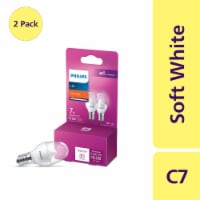 Philips 7-Watt Candlebra Base LED Night-Light Bulbs