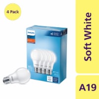Philips 5-Watt (40-Watt) A19 LED Light Bulb - Soft White (2700K) Perspective: Main